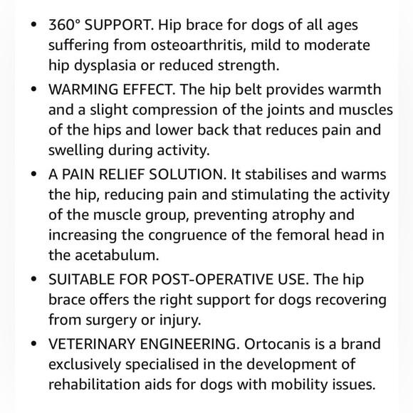 Ortocanis Hip Support for Dog - Picture 7 of 15